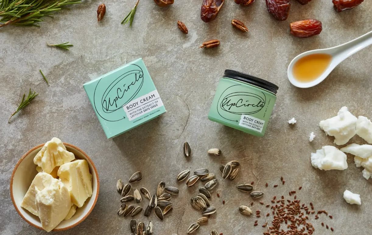 Upcycle currently reuses 20 upcycled ingredients to make their formulations complemented by 99% plastic-free and fully recyclable packaging.