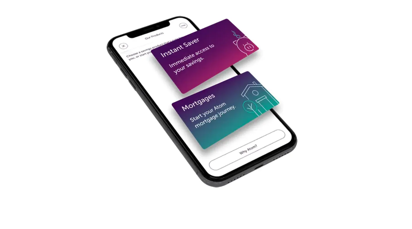 Atom is a digital bank giving customers a simple yet sophisticated platform which can be accessed anywhere anytime.