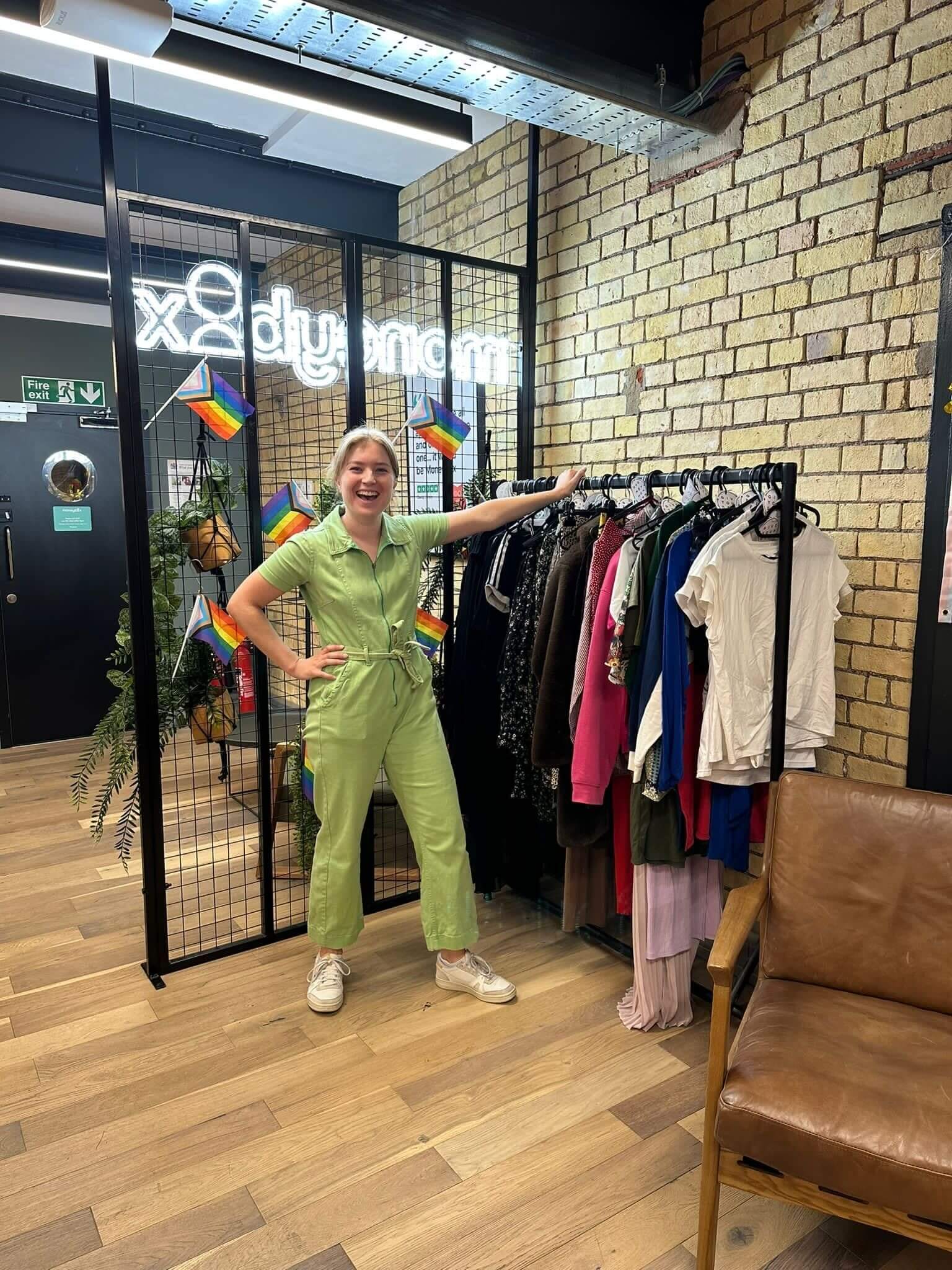 Alice decided on the pop-up because she wanted to do something with a little bit more buzz and something everyone could be part of. Image source: Alice directly.