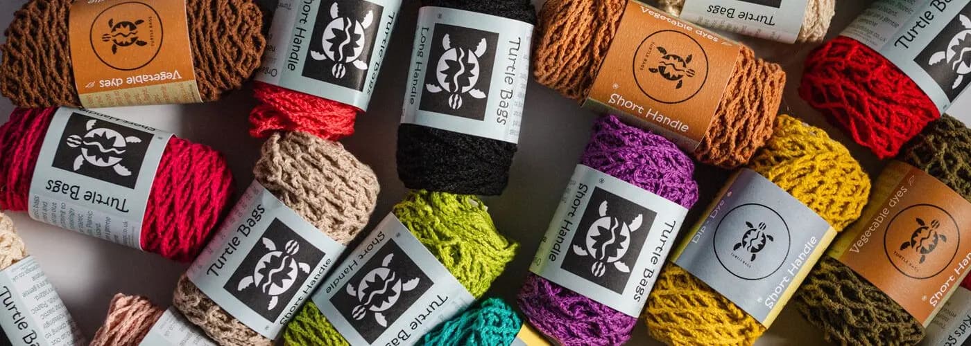 Hero product: the cotton string bag, made from organic and fair-trade cotton